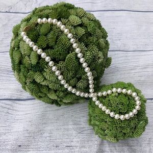 !!! REAL pearls with 14k gold clasp !!!